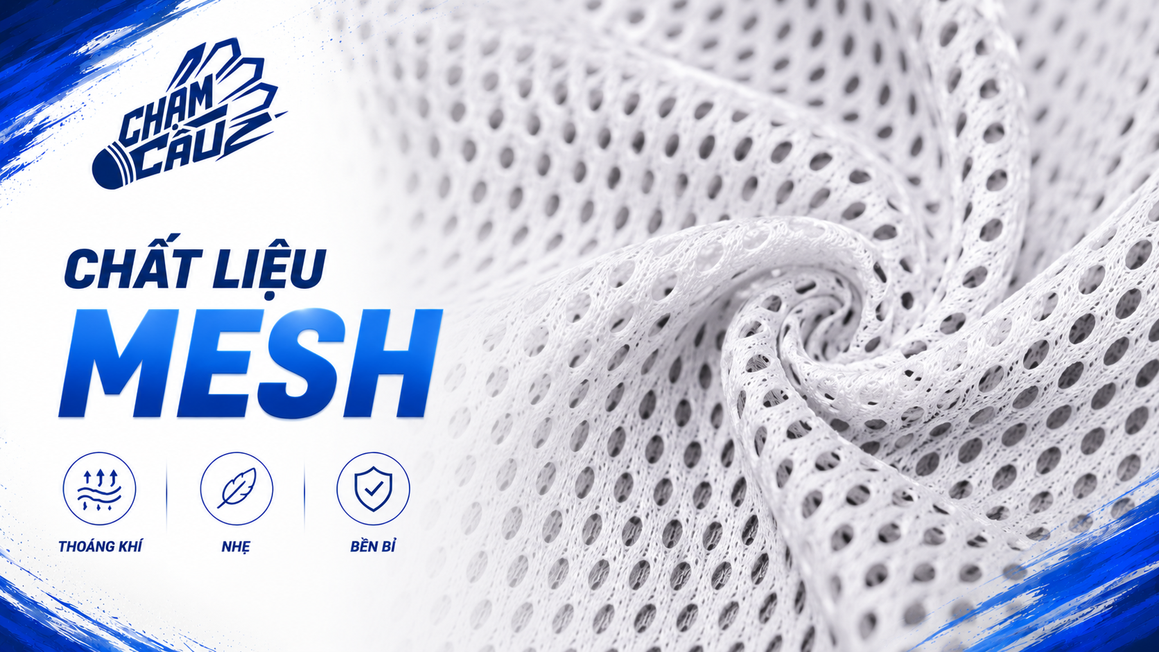 Vải Mesh – Chất Liệu Thoáng Khí Hiện Đại