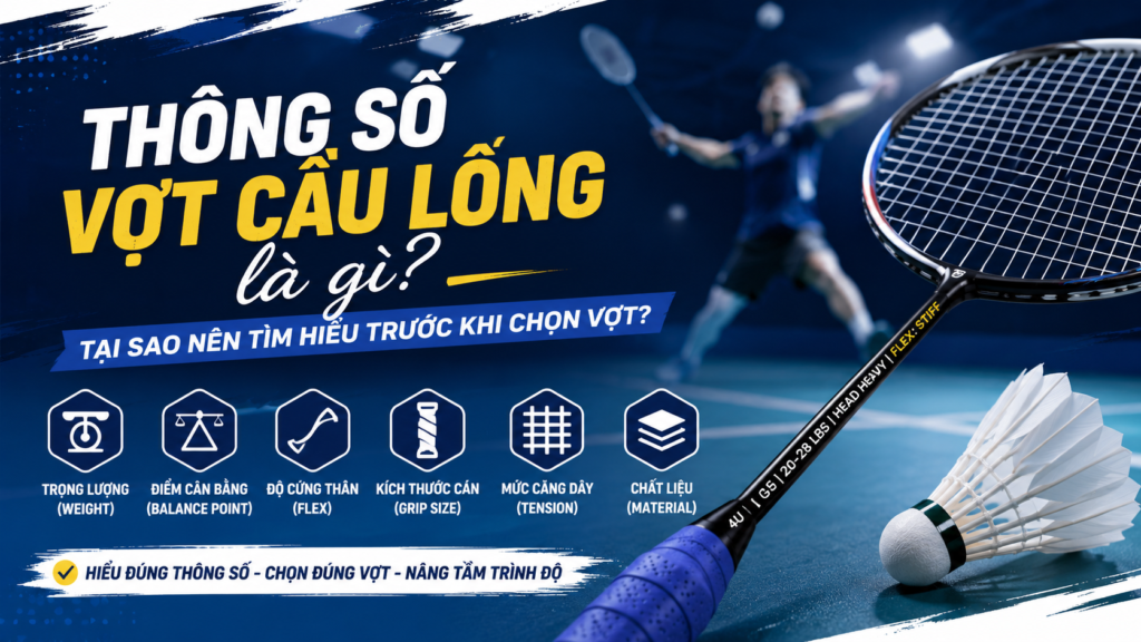 ảnh bìa bài viết thông số vợt