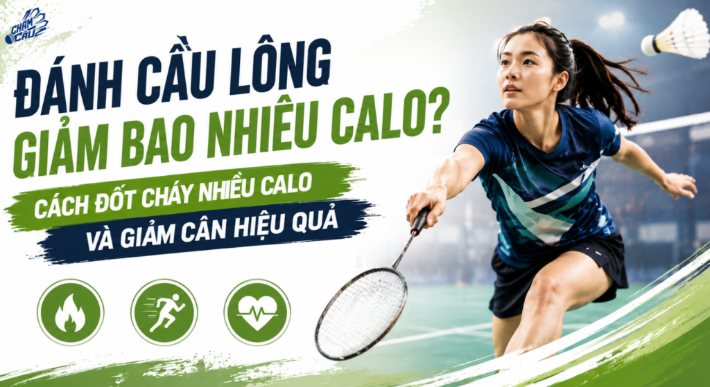 Đánh cầu lông giảm bao nhiêu calo?