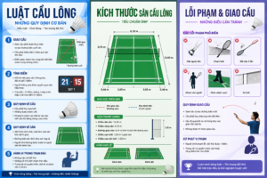 Luật cầu lông
