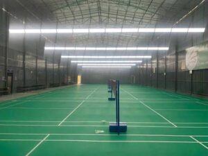 sân cầu lông mỹ đình co bao nhiêu sân