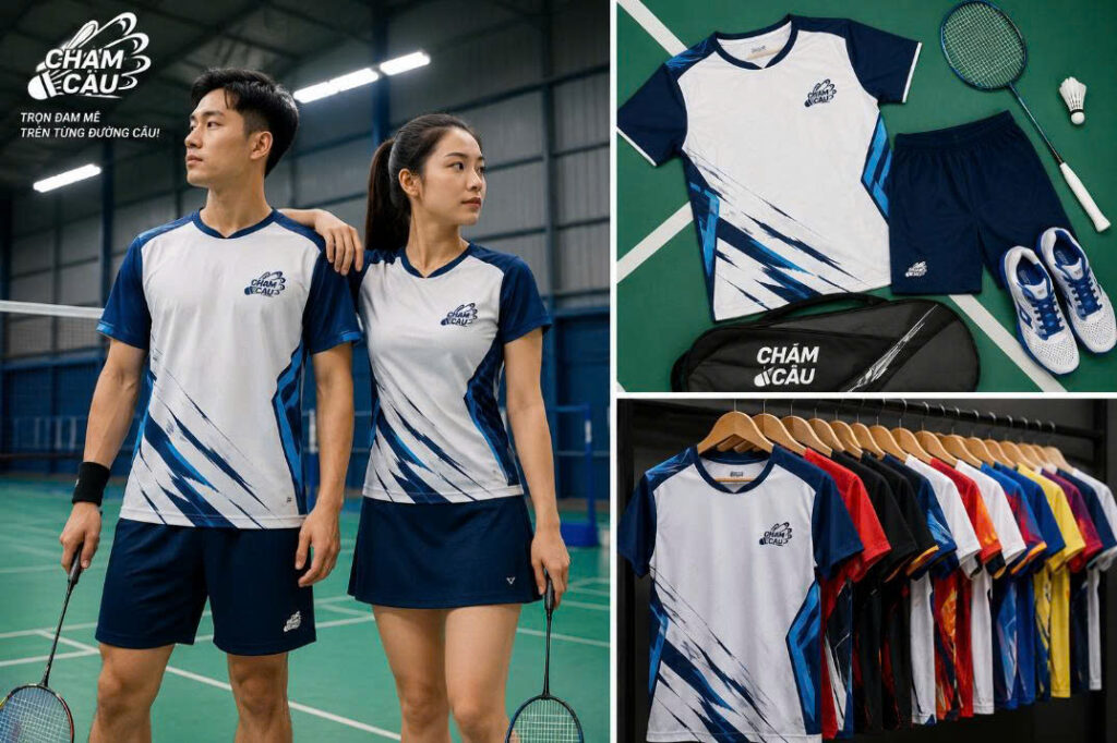 Ảnh quần áo cầu lông đẹp