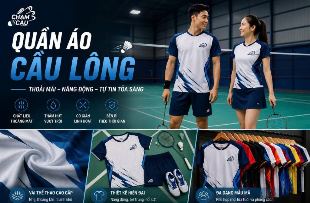 Ảnh quần áo cầu lông