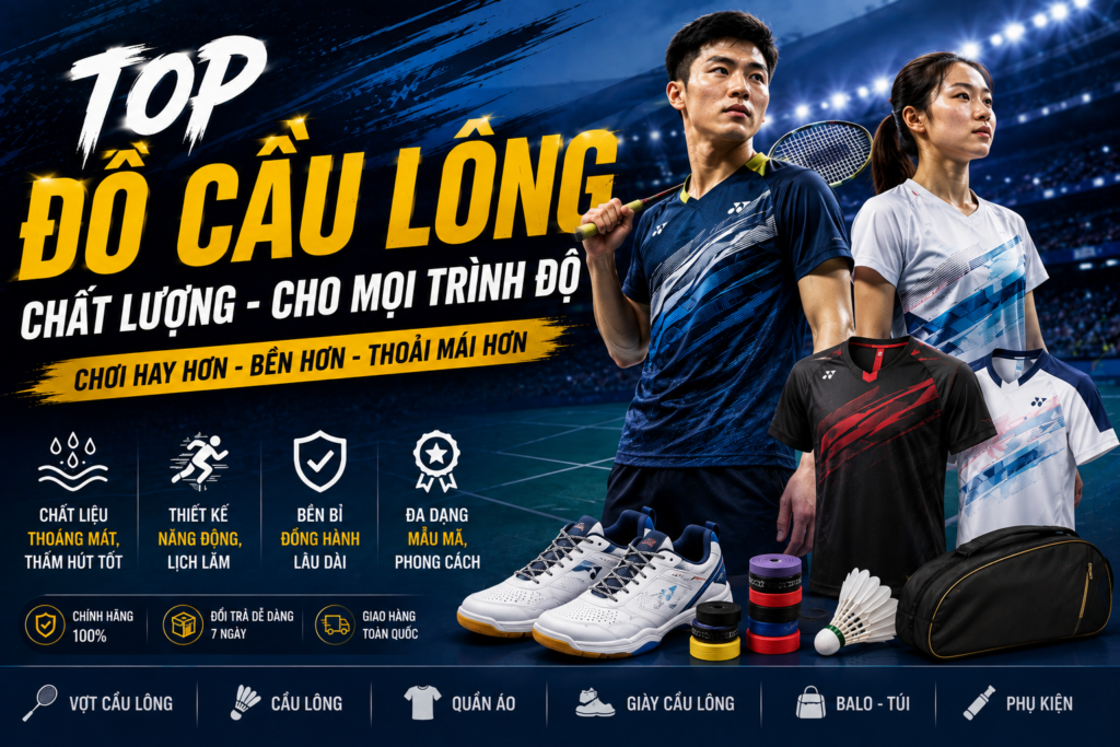 ảnh bìa đồ cầu lông
