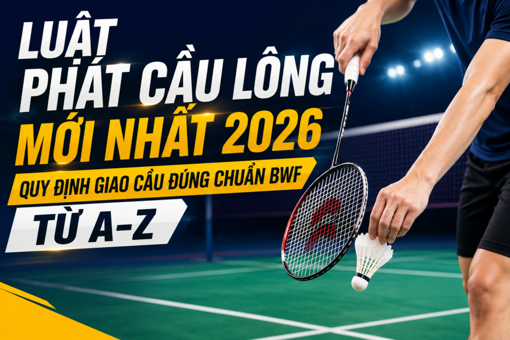 Luật phát cầu lông