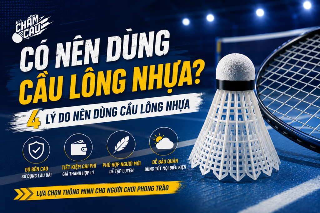 ảnh bìa cầu lông nhựa