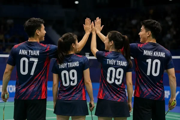 áo cầu lông in tên